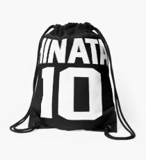 Mochila de cuerdas Haikyuu !! Jersey Hinata número 10 (Karasuno)