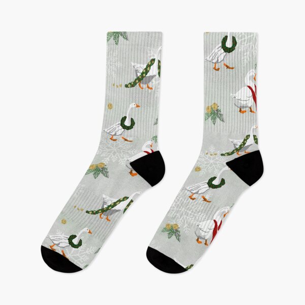 Item preview, Christmas Geese  designed and sold by Quick Brown Fox Canada.