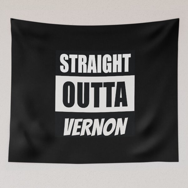 Aperçu de l'œuvre Straight outta VERNON créée et vendue par Cheerocki.