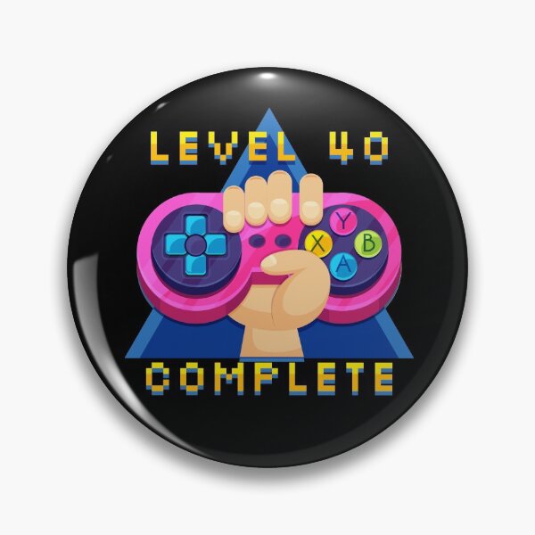 Item preview, Level 40 Complete designed and sold by TeaAndPrints.