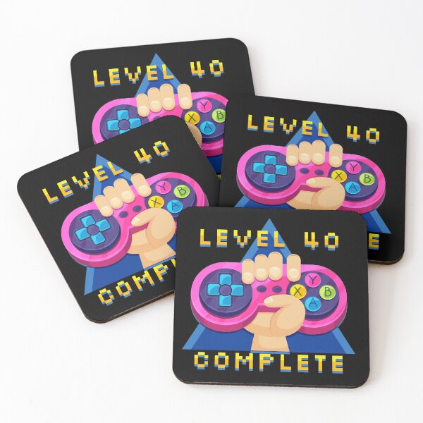 Item preview, Level 40 Complete designed and sold by TeaAndPrints.