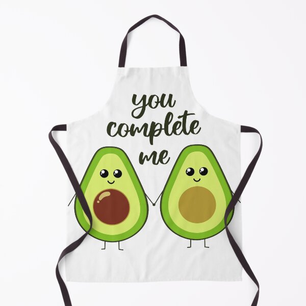 Item preview, You complete me | cute avocado holding hands designed and sold by felinefeelings.