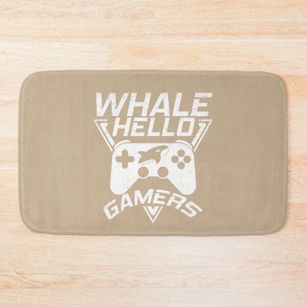 Item preview, WHALE HELLO GAMERS, FUNNY GAMER ORCAS LOVER designed and sold by TheFirstOne.
