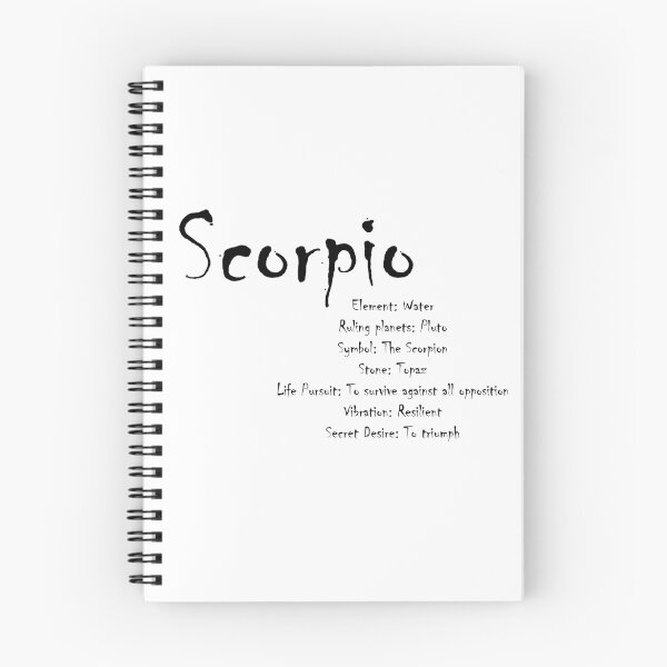 Item preview, Scorpio Traits designed and sold by CrankyOldDude.