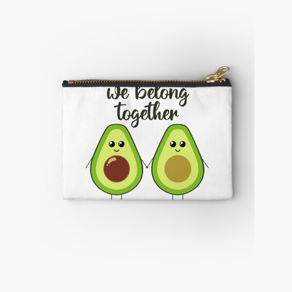 Item preview, We belong together | cute avocado holding hands designed and sold by felinefeelings.