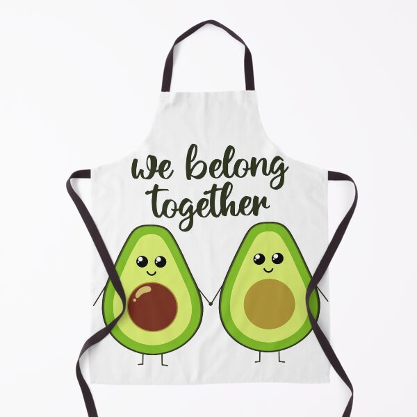 Item preview, We belong together | cute avocado holding hands designed and sold by felinefeelings.