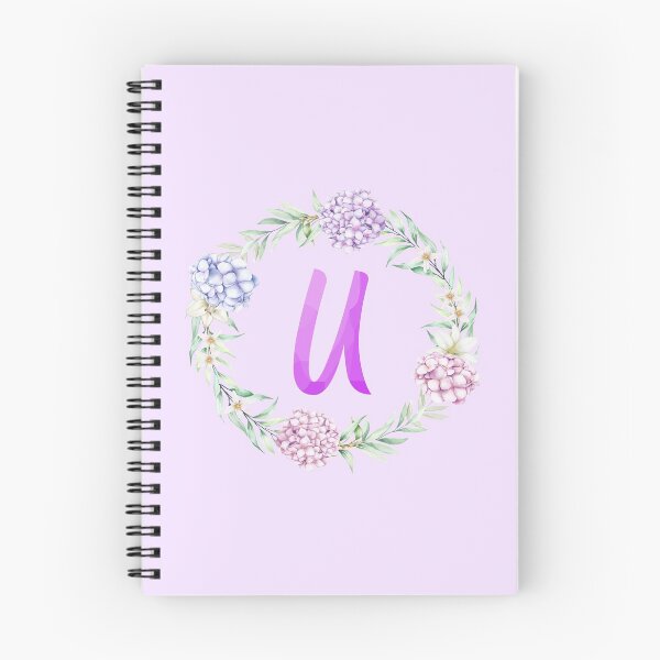 Item preview, Purple Floral U designed and sold by JustGift.