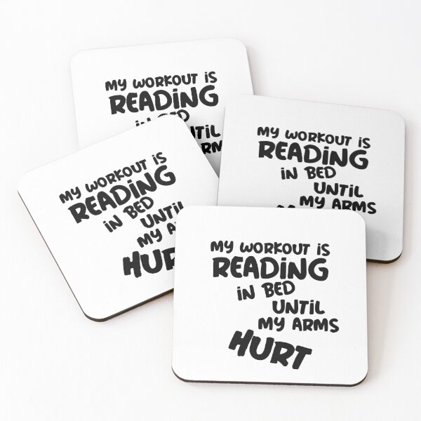 Item preview, My Workout is READING in bed until my Arms HURT Goals Fitness 2021 designed and sold by DiscGolfTees.