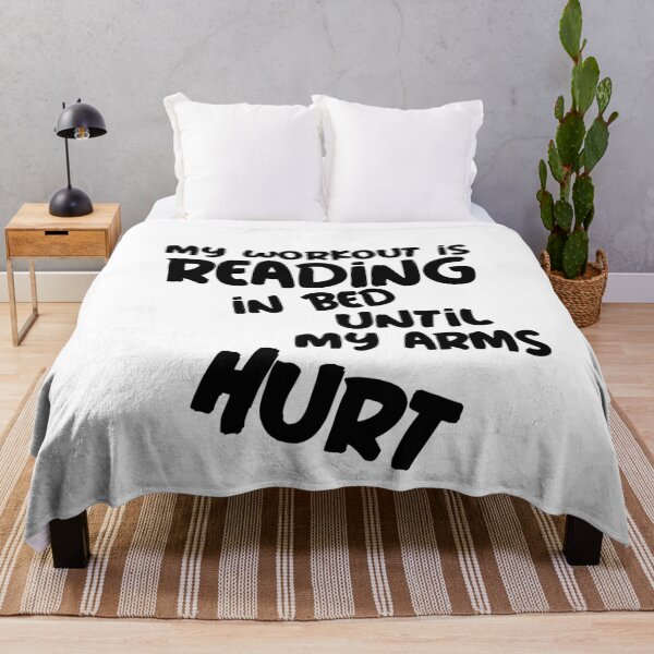 Item preview, My Workout is READING in bed until my Arms HURT Goals Fitness 2021 designed and sold by DiscGolfTees.