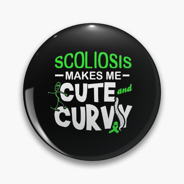 Item preview, Scoliosos makes me cute curvy designed and sold by mederDESIGNS.
