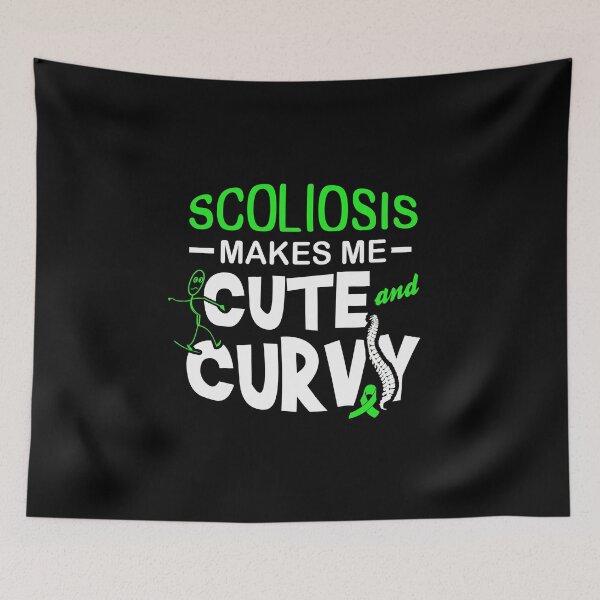 Item preview, Scoliosos makes me cute curvy designed and sold by mederDESIGNS.