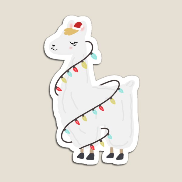 Item preview, Christmas Llama  designed and sold by PrimaPanda.