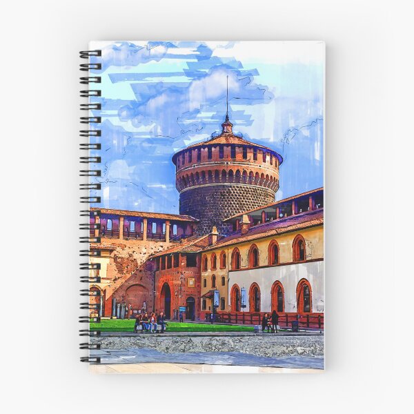 Item preview, Old medieval Sforza Castle Castello Sforzesco, Milan, Italy. designed and sold by Newlander90.