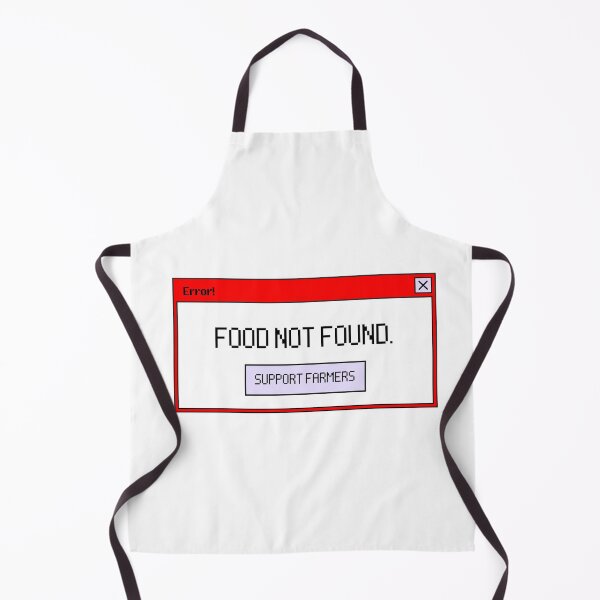 Item preview, Food Not Found Support Farmers designed and sold by Levet.