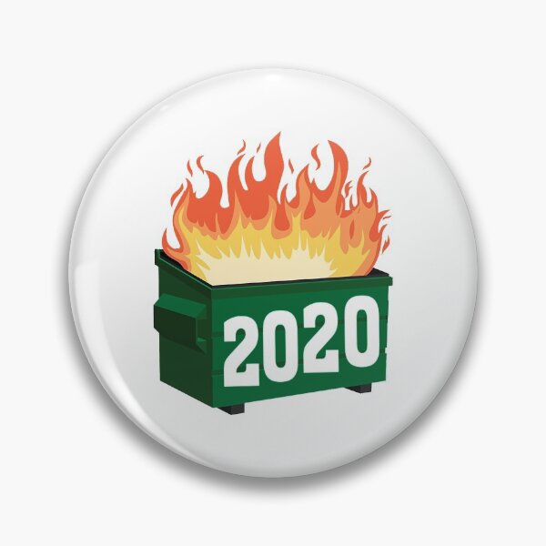 Item preview, 2020 Dumpster Fire 2020 Meme T-Shirt2020 Dumpster Fire 2020 Meme designed and sold by KatMambile.