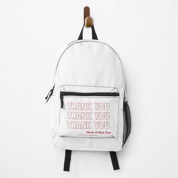 Item preview, THANK YOU THANK YOU THANK YOU Have a Nice Day bag design designed and sold by villaincage.