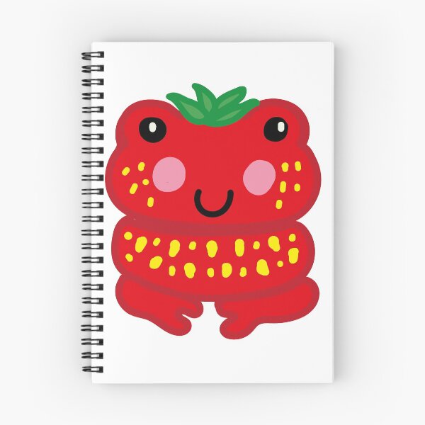 Aperçu de l'œuvre Grenouille aux fraises créée et vendue par rubycoooo.