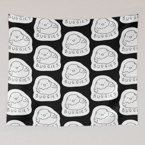 Item preview, BUGGIES (Black Background) designed and sold by AdoraBirdArt.