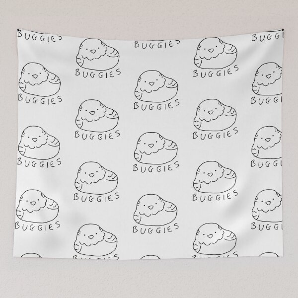 Item preview, BUGGIES (White Background) designed and sold by AdoraBirdArt.
