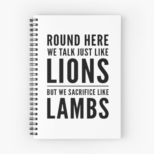 Item preview, Lions and Lambs (Black) designed and sold by UnicornPeeps.