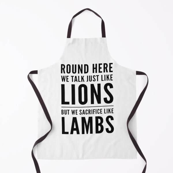 Item preview, Lions and Lambs (Black) designed and sold by UnicornPeeps.
