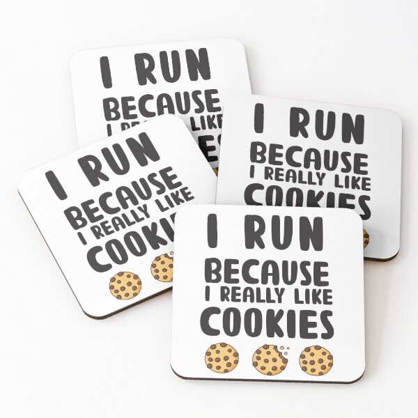 Item preview, Funny I Run Because I Really Like Cookies Running Team Christmas designed and sold by Stella Clue.