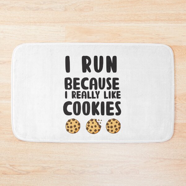 Item preview, Funny I Run Because I Really Like Cookies Running Team Christmas designed and sold by Stella Clue.
