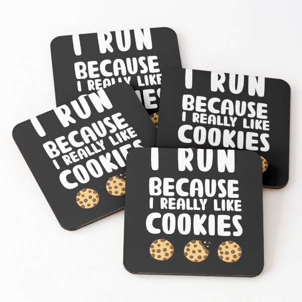 Item preview, Funny I Run Because I Really Like Cookies Running Team Christmas designed and sold by Stella Clue.