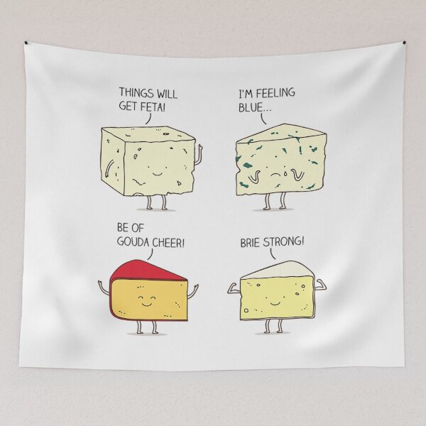Item preview, Cheese T-Shirtcheesy puns  designed and sold by KatMambile.