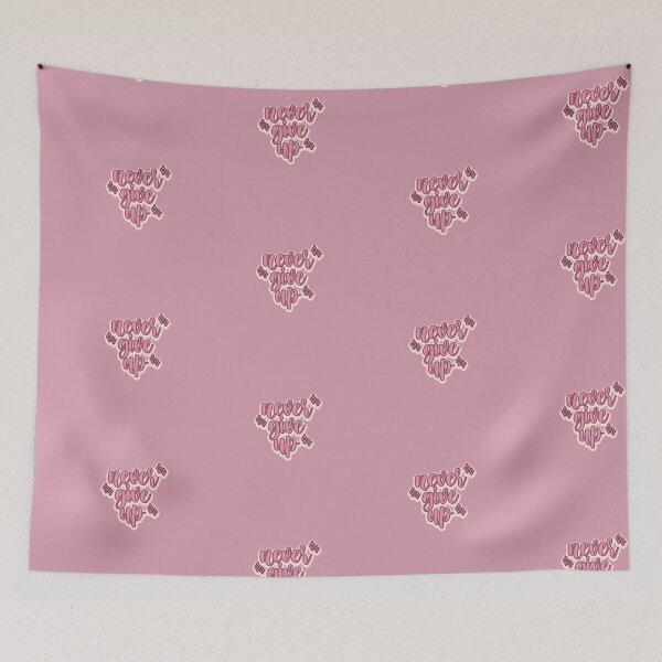 Item preview, never give up designed and sold by itzsil.