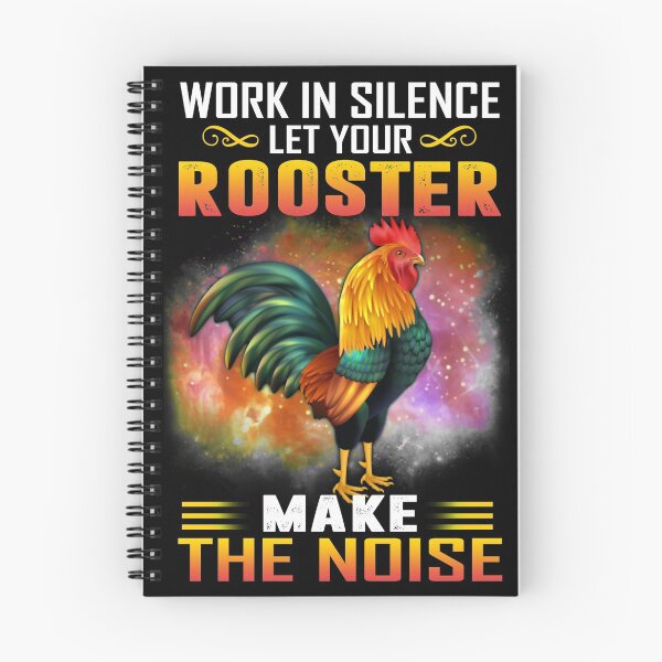 Item preview, Work in silence Let your rooster make the noise designed and sold by CoutuJack.