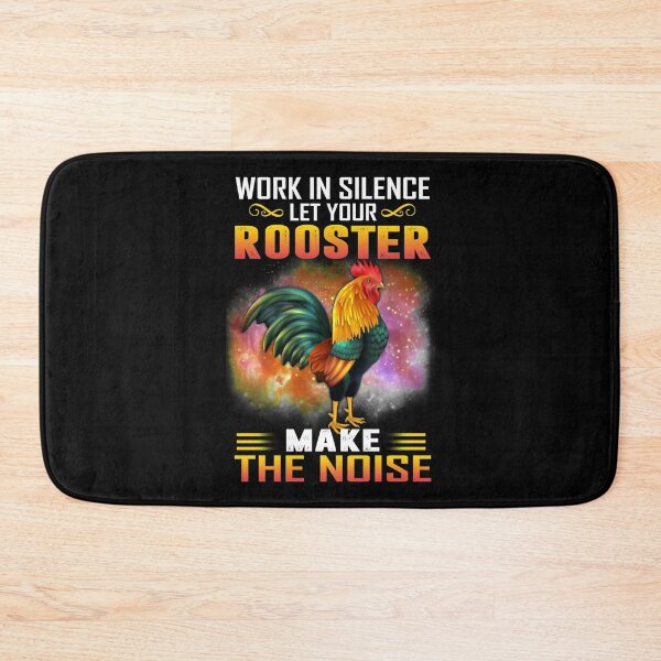 Item preview, Work in silence Let your rooster make the noise designed and sold by CoutuJack.