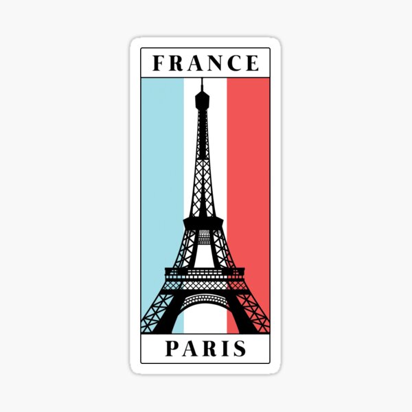 Addicted To Paris Sticker