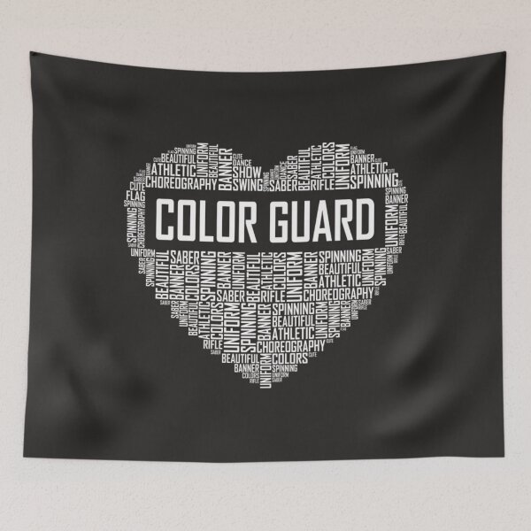 Item preview, Color Guard T-ShirtColor Guard Heart designed and sold by KatMambile.