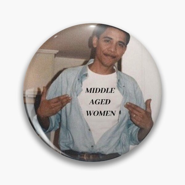 Item preview, middle aged women / Obama designed and sold by annakowalewska.