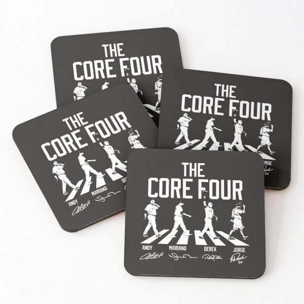 Artikelvorschau, Derek Jeter Core Four T-Shirt DAS KERN VIER STRASSEN CROSSWALK HALL OF FAME LUSTIGES HEMD entworfen und verkauft von KatMambile.