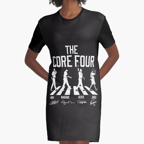 Derek Jeter Core Four T-ShirtTHE CORE FOUR STREET CROSSWALK HALL OF FAME  FUNNY SHIRT Active T-Shirt for Sale by KatMambile