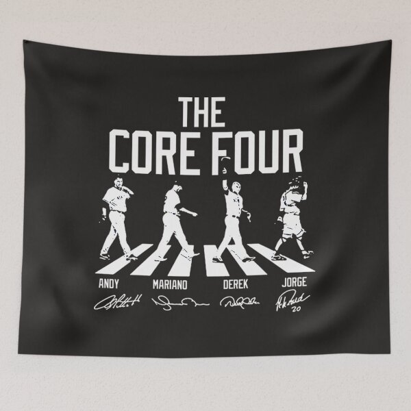 Item preview, Camiseta Core Four de Derek JeterCAMISETA DIVERTIDA DEL SALÓN DE LA FAMA DEL CRUCE DE LA CALLE CORE FOUR designed and sold by KatMambile.