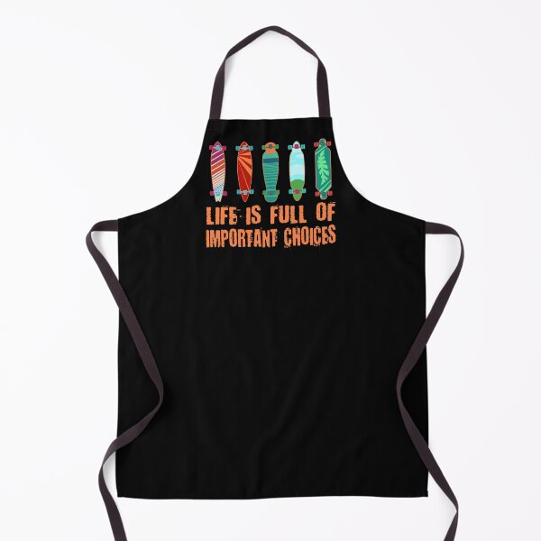 Item preview, Life is Full of Important Choices Longboard designed and sold by Frosty1489.