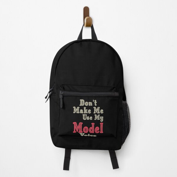 Item preview, Don't Make Me Use My Model Voice, Cute Funny Gift Idea For Models designed and sold by awesomedraw.