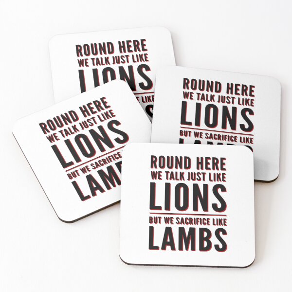 Item preview, Lions and Lambs (Version #1) designed and sold by UnicornPeeps.