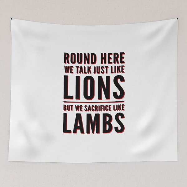 Item preview, Lions and Lambs (Version #1) designed and sold by UnicornPeeps.