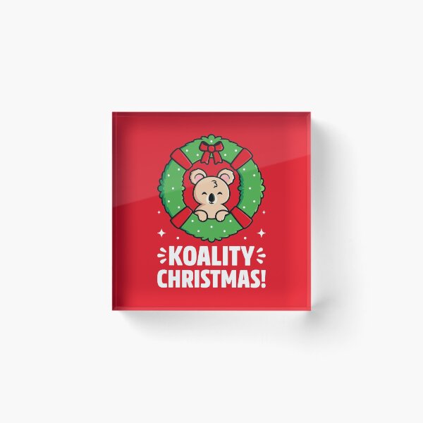 Item preview, Hope You Have a Koality Christmas - Cute Koala Pun designed and sold by Gudland.