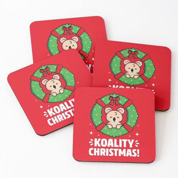 Item preview, Hope You Have a Koality Christmas - Cute Koala Pun designed and sold by Gudland.