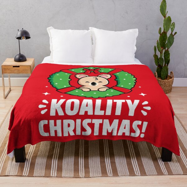 Item preview, Hope You Have a Koality Christmas - Cute Koala Pun designed and sold by Gudland.