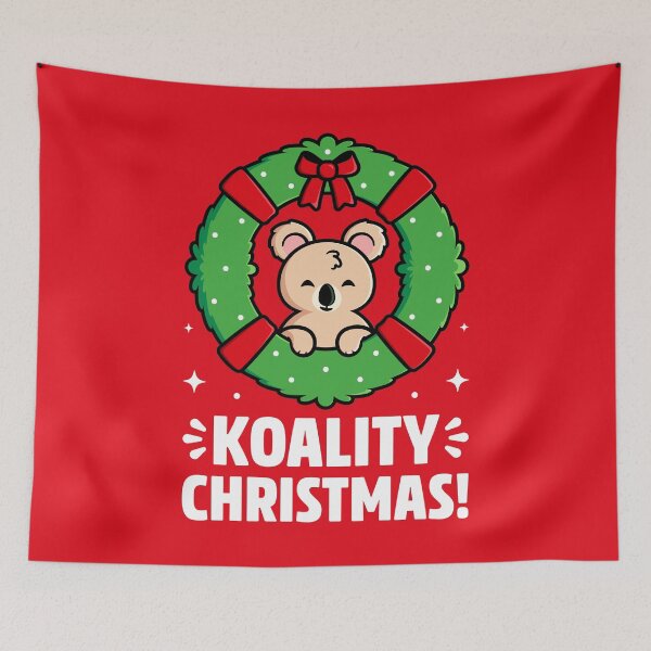 Item preview, Hope You Have a Koality Christmas - Cute Koala Pun designed and sold by Gudland.