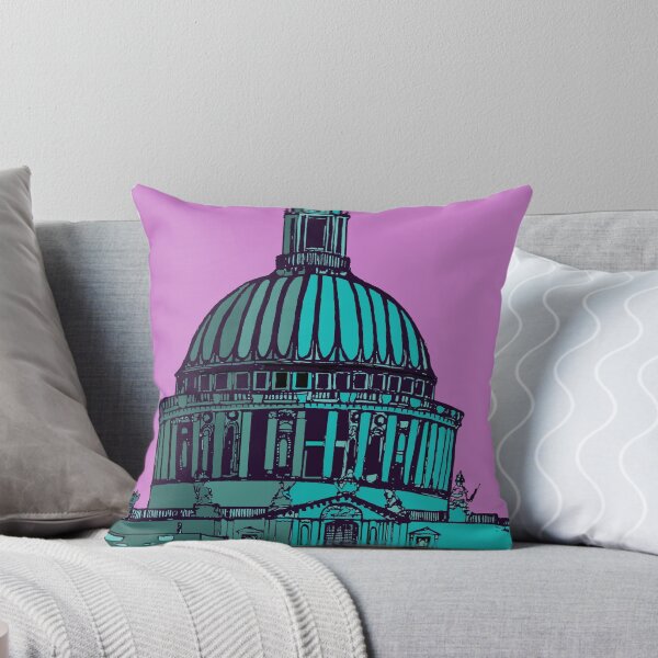 Item preview, Old London Architecture Saint Paul's (Pink & Turquoise) designed and sold by Stephenmario.