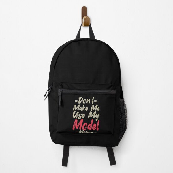 Item preview, Don't Make Me Use My Model Voice, Cute Funny Gift Idea For Models designed and sold by awesomedraw.