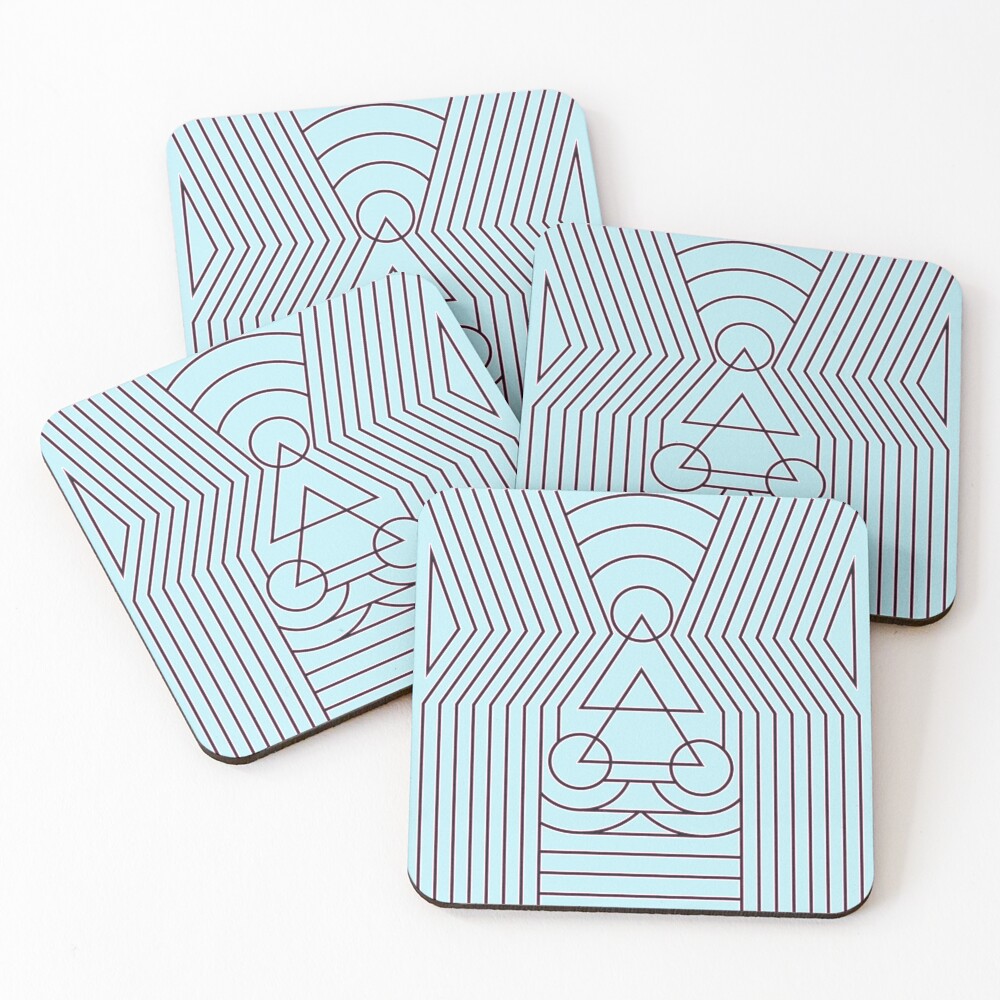Item preview, Coasters (Set of 4) designed and sold by Achily.