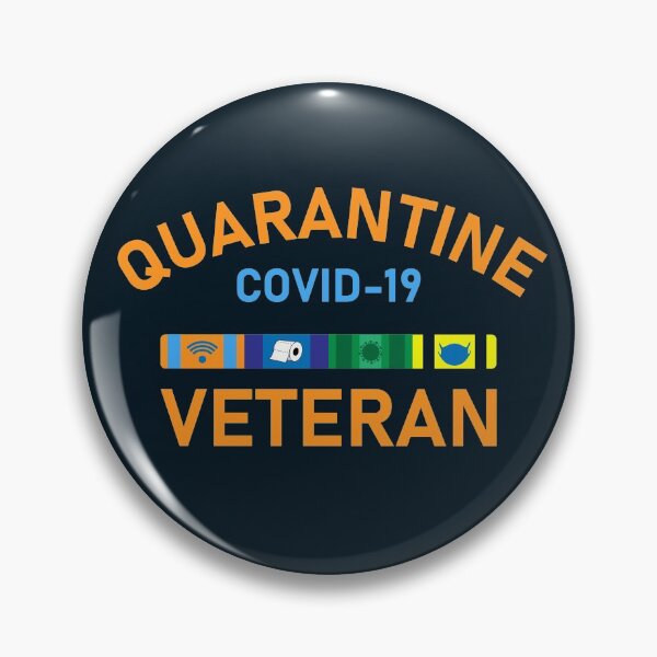 Item preview, Veterano del distanciamiento social del Covid 19 en cuarentena designed and sold by RRiDesigns.